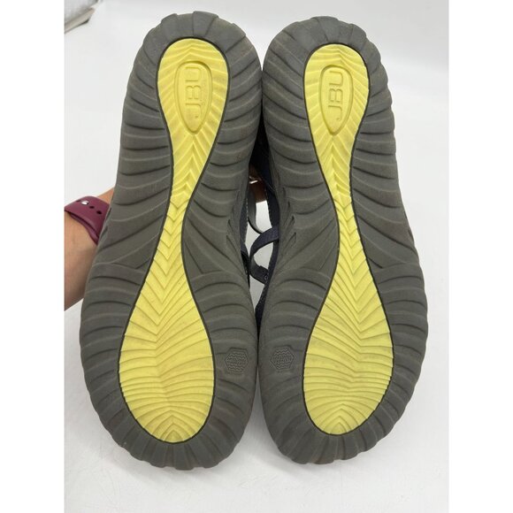 JBU by Jambu Women Sydney Mary Jane Sandals Size 10M Blue Slip On Casual Leather - Picture 14 of 14